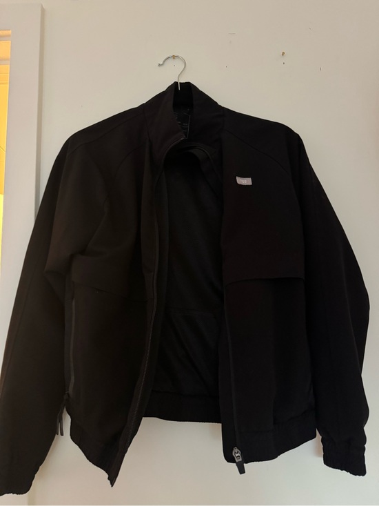 Figs Tops - Figs scrubs black jacket
